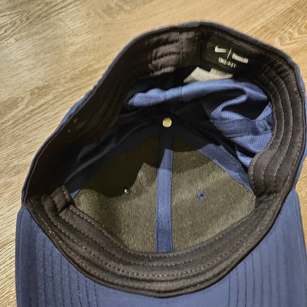 Nike Sportswear Classic99 Cap Dark Navy Blue Dri-FIT Stretch Fit Hat M/L